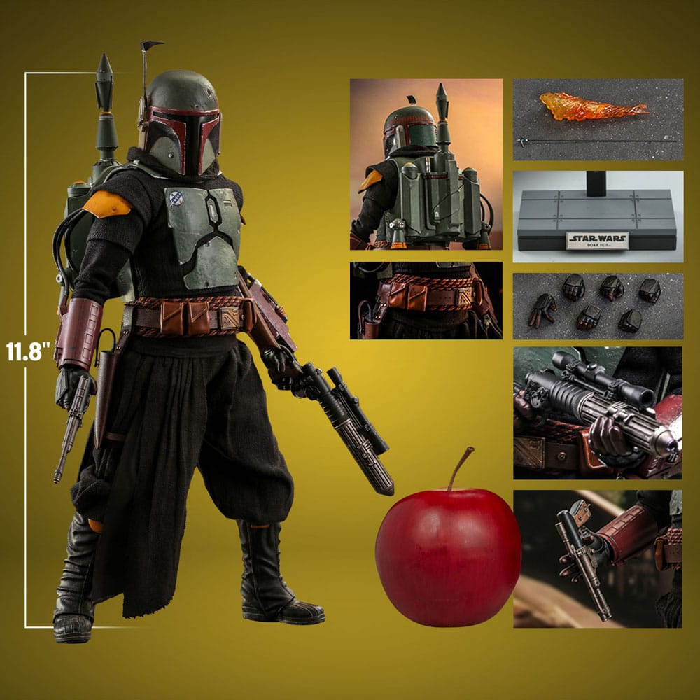 Star Wars The Mandalorian Action Figure Boba Fett Repaint Armor Special Edition Hot Toys