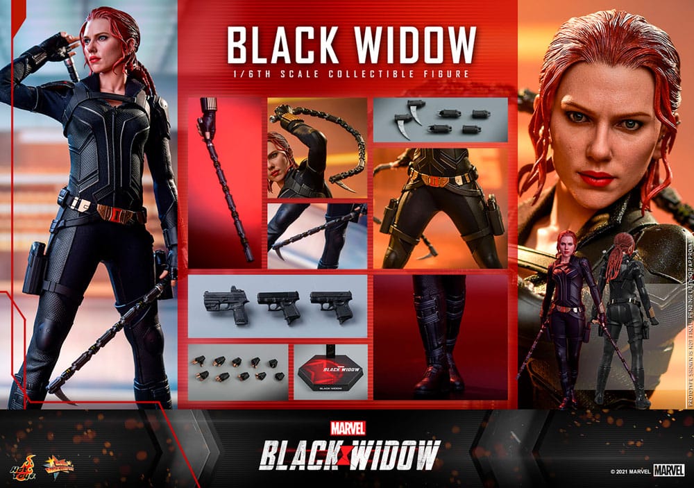 Black Widow Movie Masterpiece Action Figure Black Widow Special Edition Hot Toys