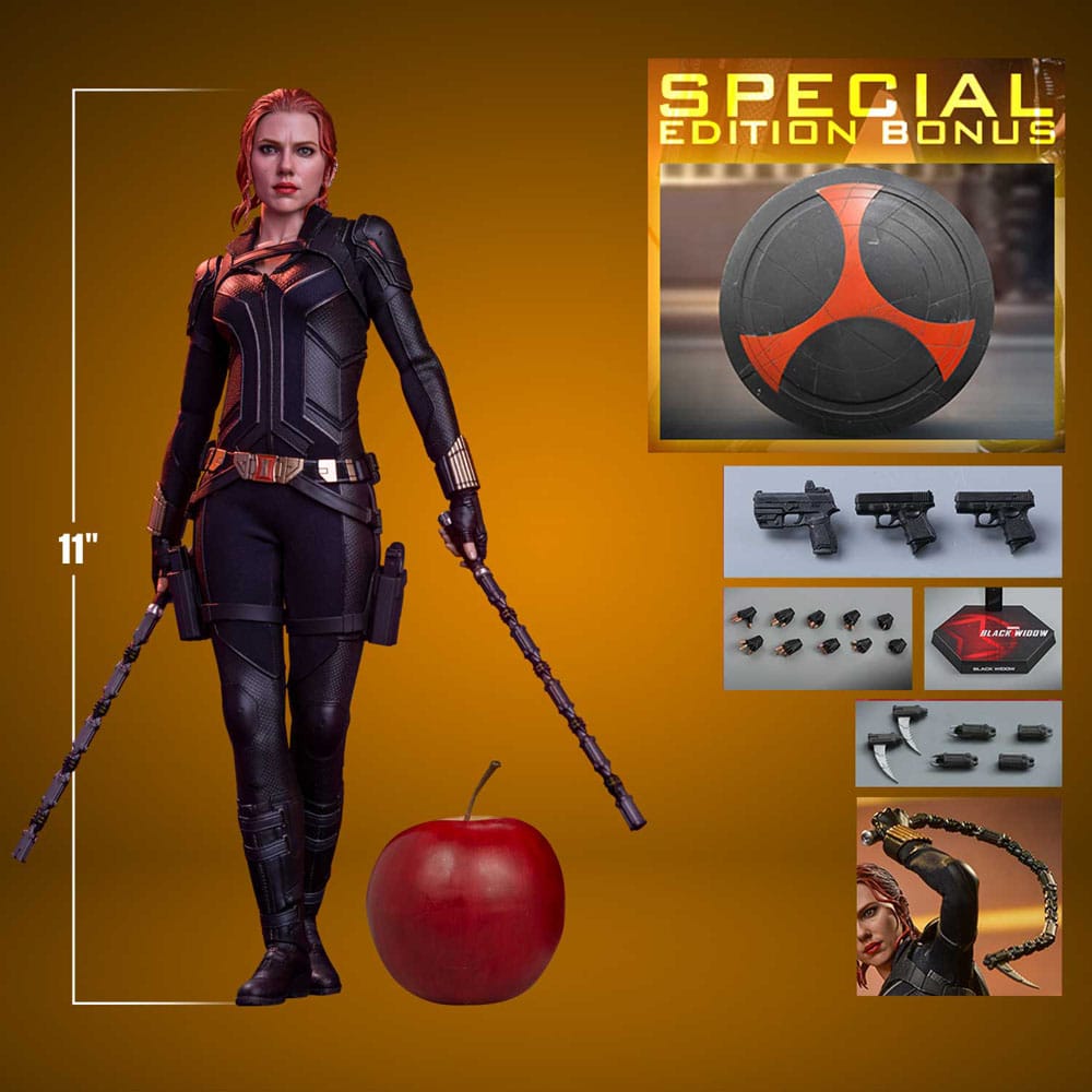 Black Widow Movie Masterpiece Action Figure Black Widow Special Edition Hot Toys