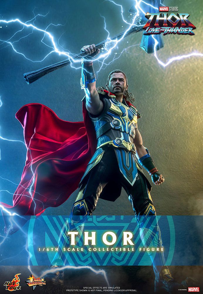 Thor Love and Thunder Masterpiece Action Figure Thor Hot Toys