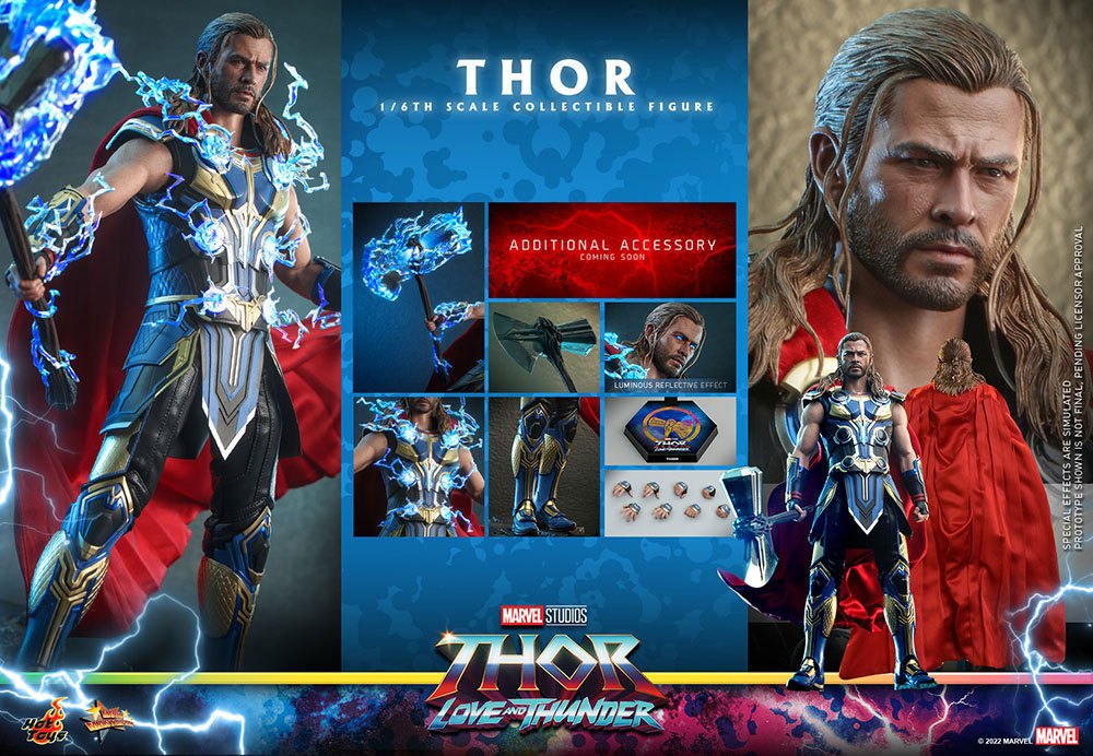 Thor Love and Thunder Masterpiece Action Figure Thor Hot Toys