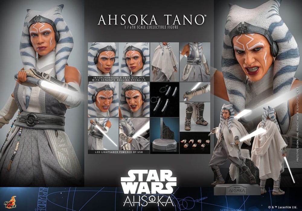 Star Wars Ahsoka Action Figure Ahsoka Tano Hot Toys