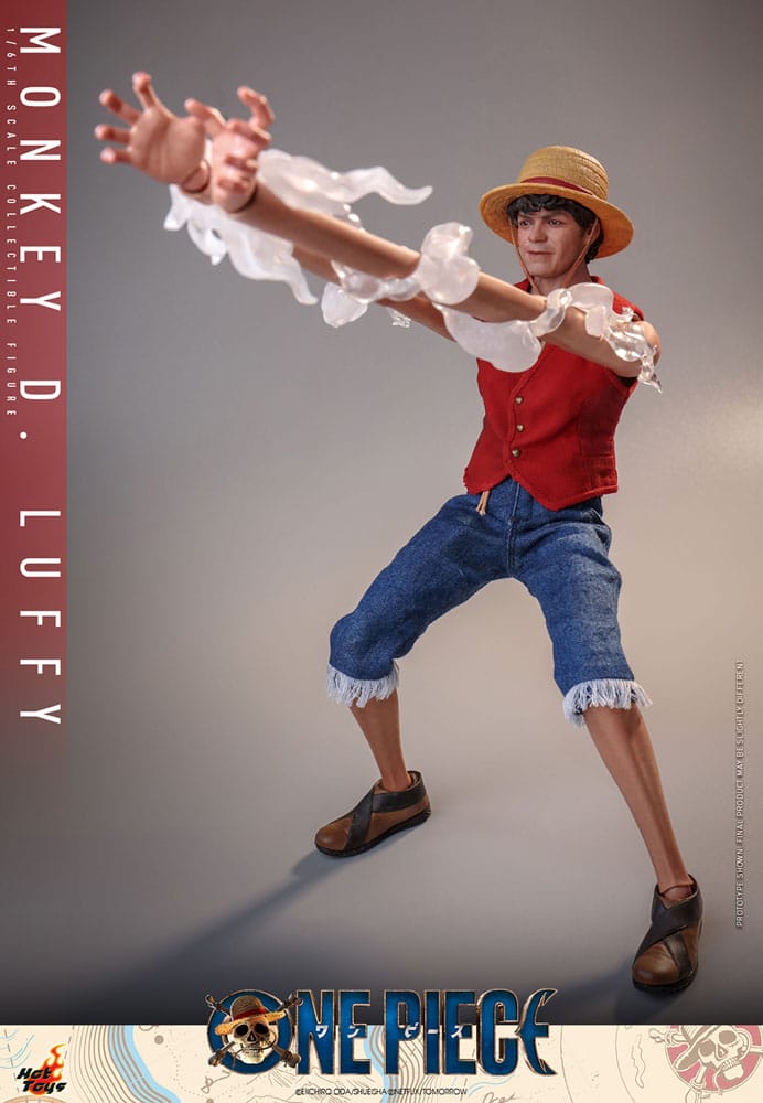 One Piece Netflix Action Figure Monkey D. Luffy Hot Toys
