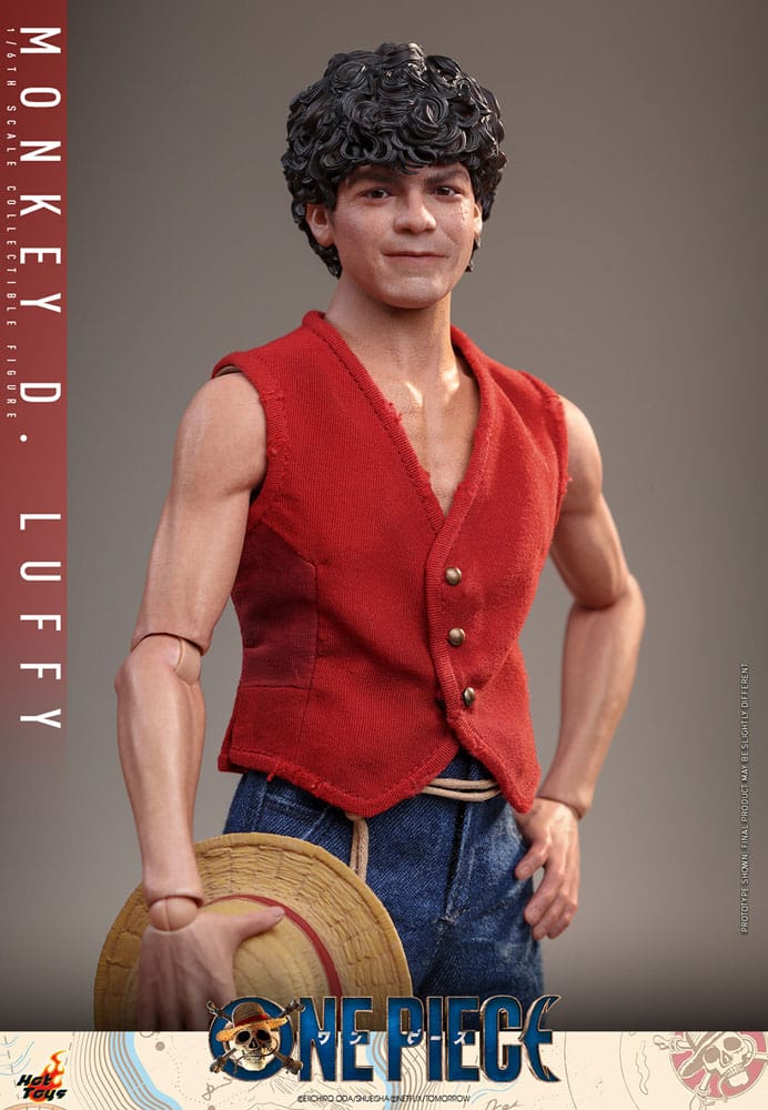 One Piece Netflix Action Figure Monkey D. Luffy Hot Toys