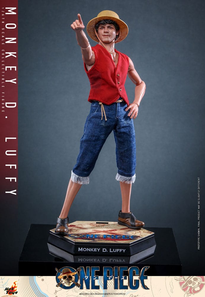 One Piece Netflix Action Figure Monkey D. Luffy Hot Toys