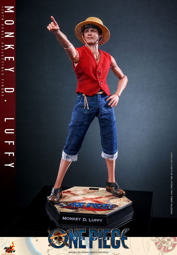 One Piece Netflix Action Figure Monkey D. Luffy Hot Toys