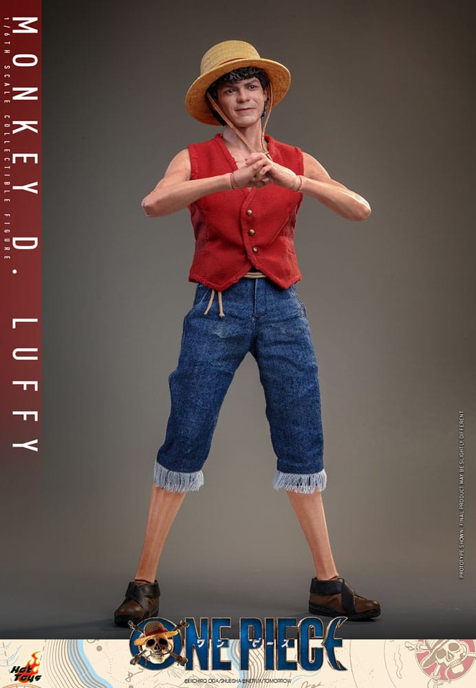 One Piece Netflix Action Figure Monkey D. Luffy Hot Toys