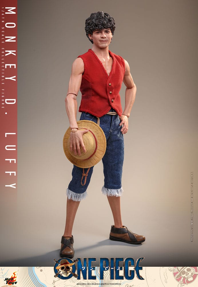One Piece Netflix Action Figure Monkey D. Luffy Hot Toys