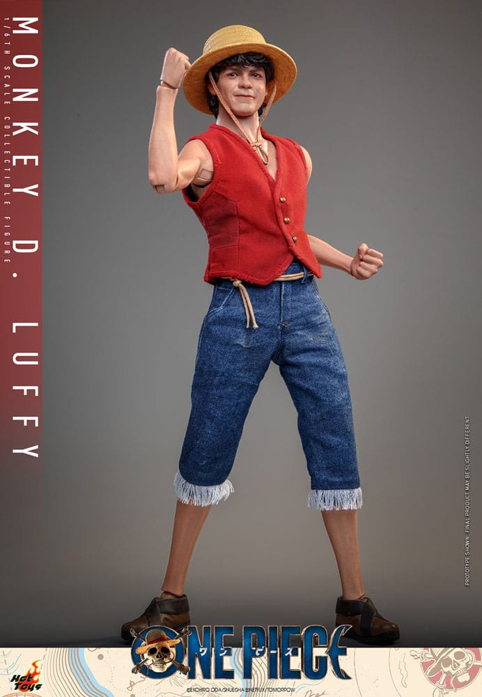 One Piece Netflix Action Figure Monkey D. Luffy Hot Toys