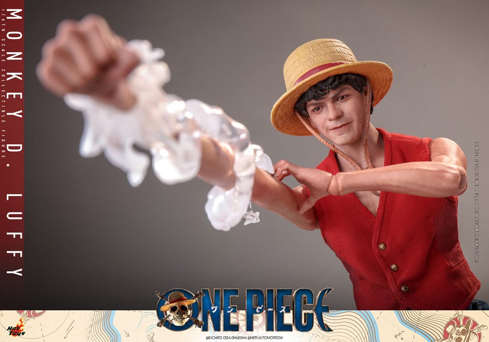 One Piece Netflix Action Figure Monkey D. Luffy Hot Toys