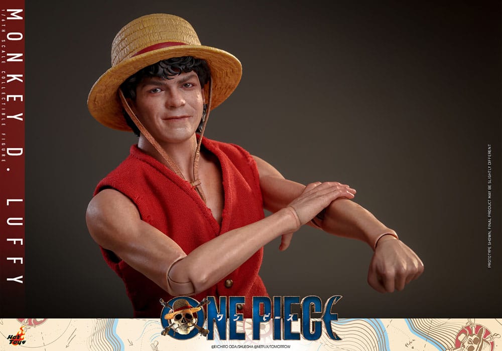 One Piece Netflix Action Figure Monkey D. Luffy Hot Toys