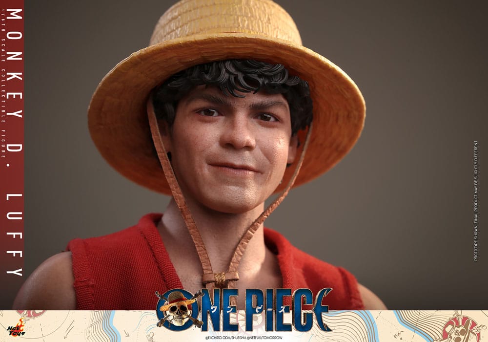 One Piece Netflix Action Figure Monkey D. Luffy Hot Toys