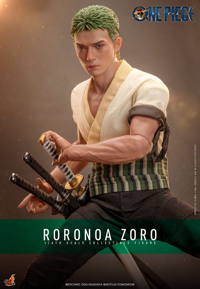 One Piece Netflix Action Figure Roronoa Zoro Hot Toys