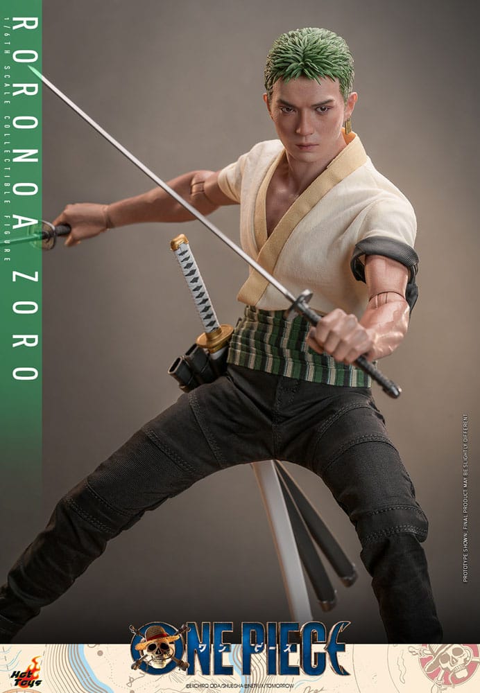 One Piece Netflix Action Figure Roronoa Zoro Hot Toys