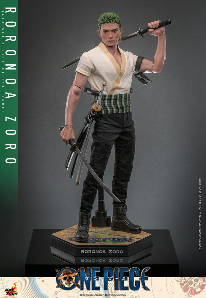 One Piece Netflix Action Figure Roronoa Zoro Hot Toys