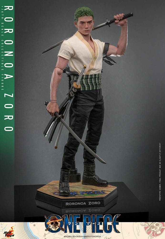 One Piece Netflix Action Figure Roronoa Zoro Hot Toys
