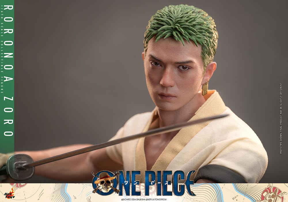 One Piece Netflix Action Figure Roronoa Zoro Hot Toys