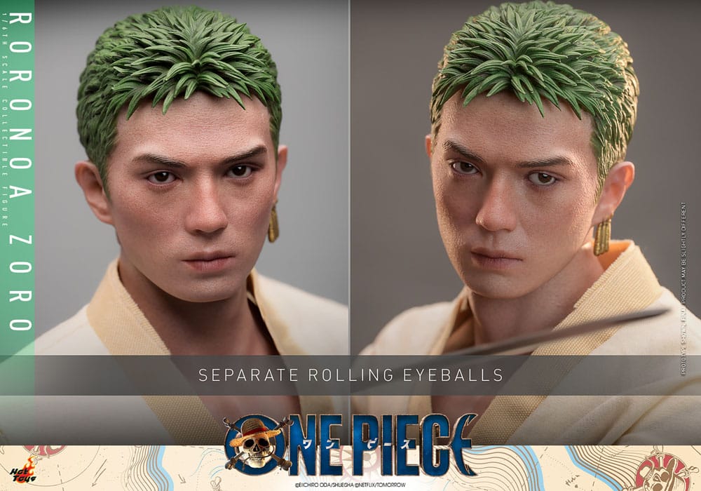 One Piece Netflix Action Figure Roronoa Zoro Hot Toys