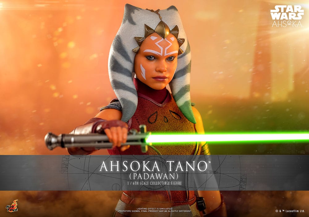 Star Wars Ahsoka Action Figure Ahsoka Tano Padawan Hot Toys