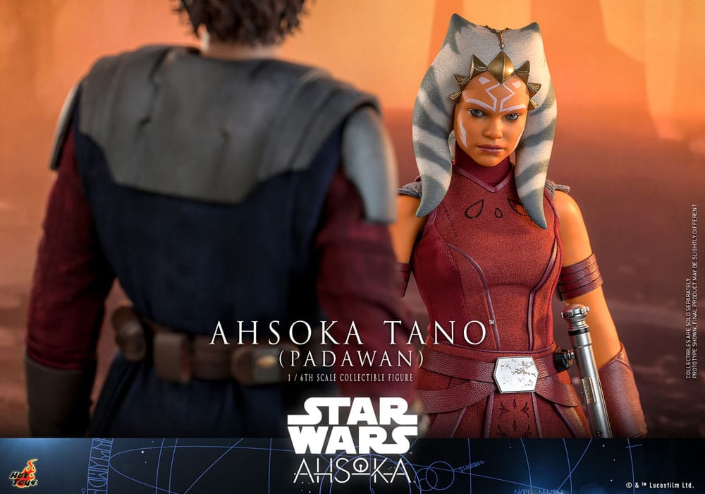 Star Wars Ahsoka Action Figure Ahsoka Tano Padawan Hot Toys