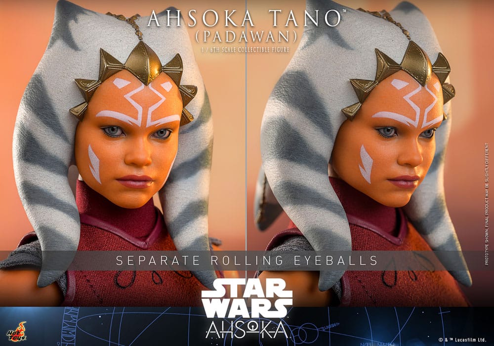 Star Wars Ahsoka Action Figure Ahsoka Tano Padawan Hot Toys