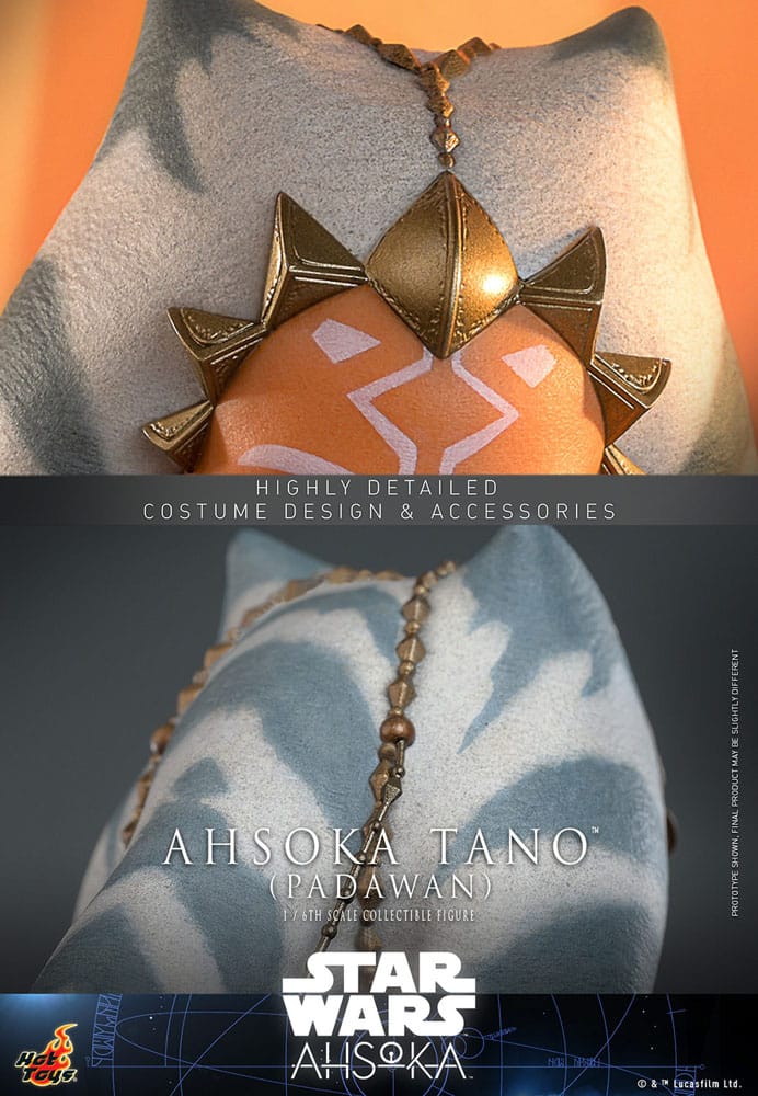 Star Wars Ahsoka Action Figure Ahsoka Tano Padawan Hot Toys