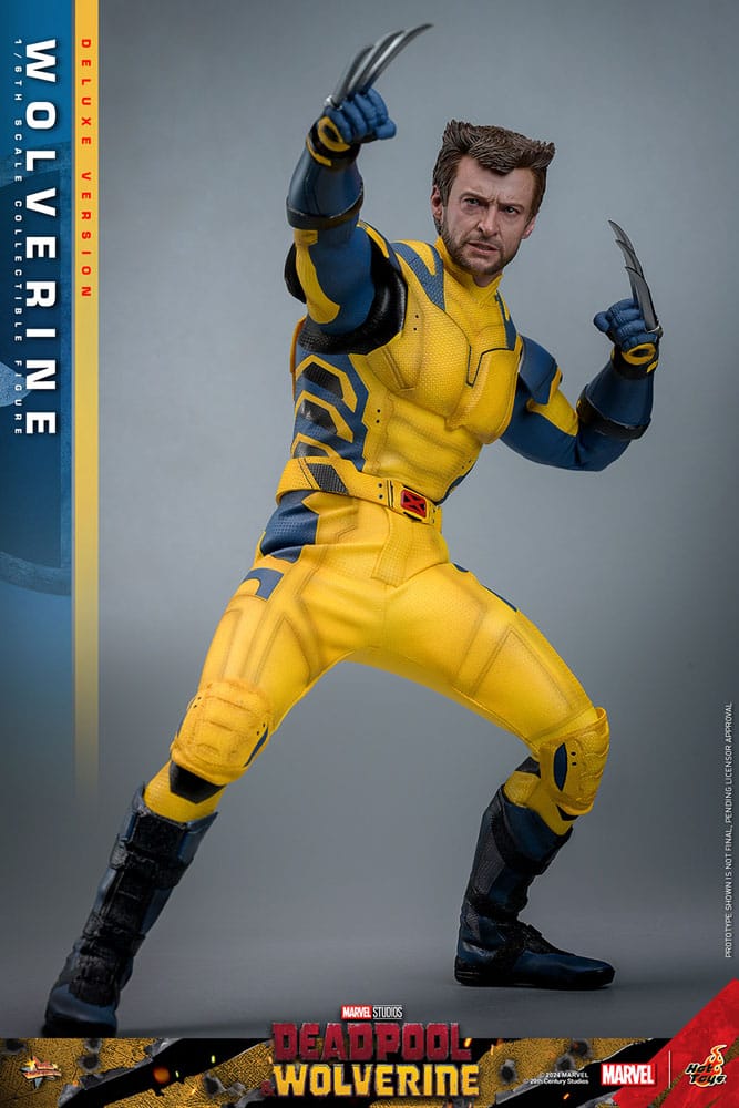 Deadpool & Wolverine Movie Masterpiece Action Figure Wolverine Deluxe Version Hot Toys