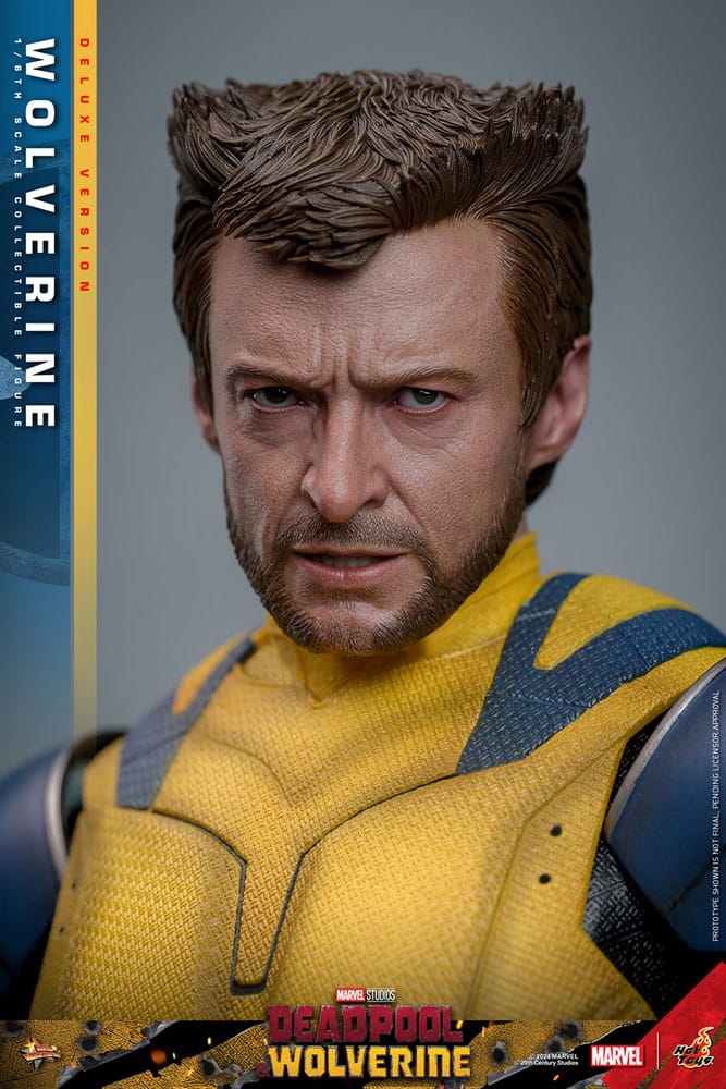 Deadpool & Wolverine Movie Masterpiece Action Figure Wolverine Deluxe Version Hot Toys