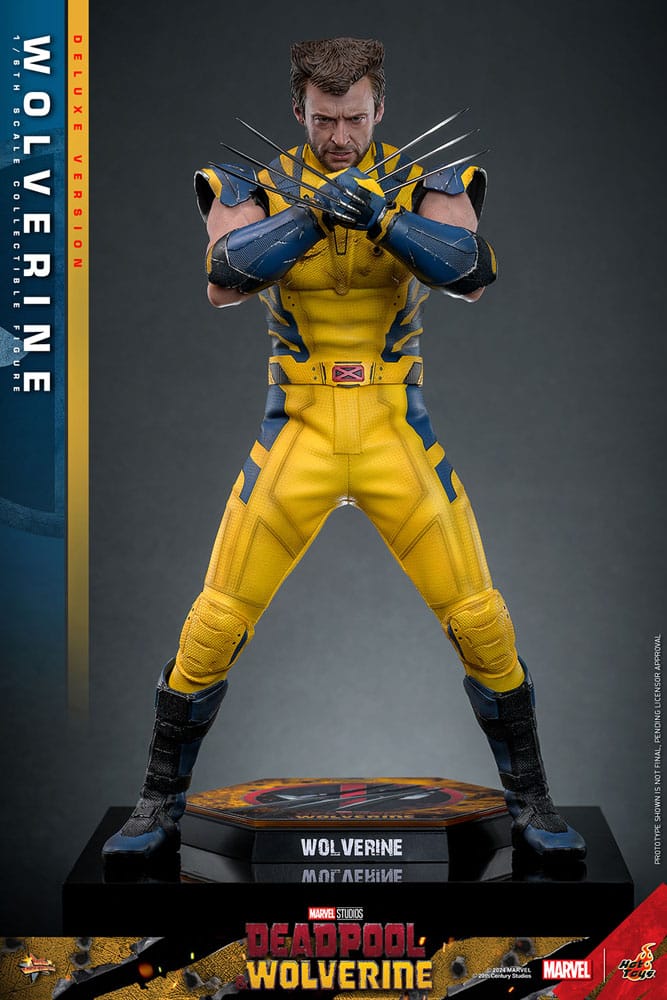 Deadpool & Wolverine Movie Masterpiece Action Figure Wolverine Deluxe Version Hot Toys