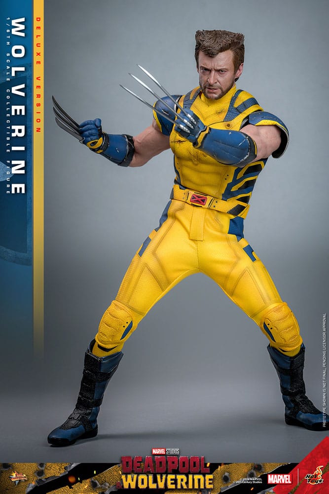 Deadpool & Wolverine Movie Masterpiece Action Figure Wolverine Deluxe Version Hot Toys