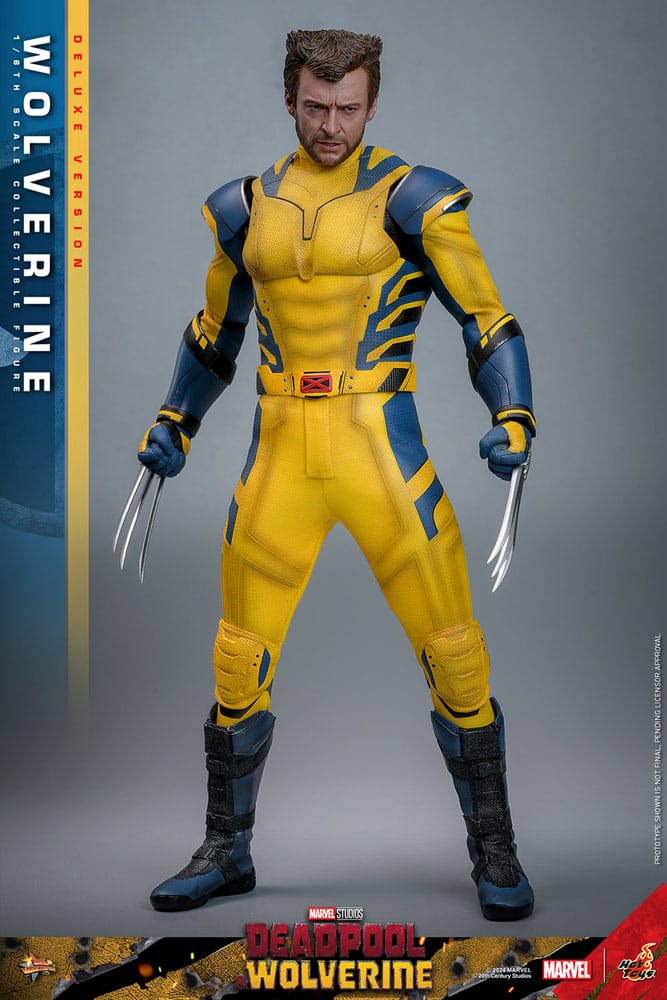 Deadpool & Wolverine Movie Masterpiece Action Figure Wolverine Deluxe Version Hot Toys