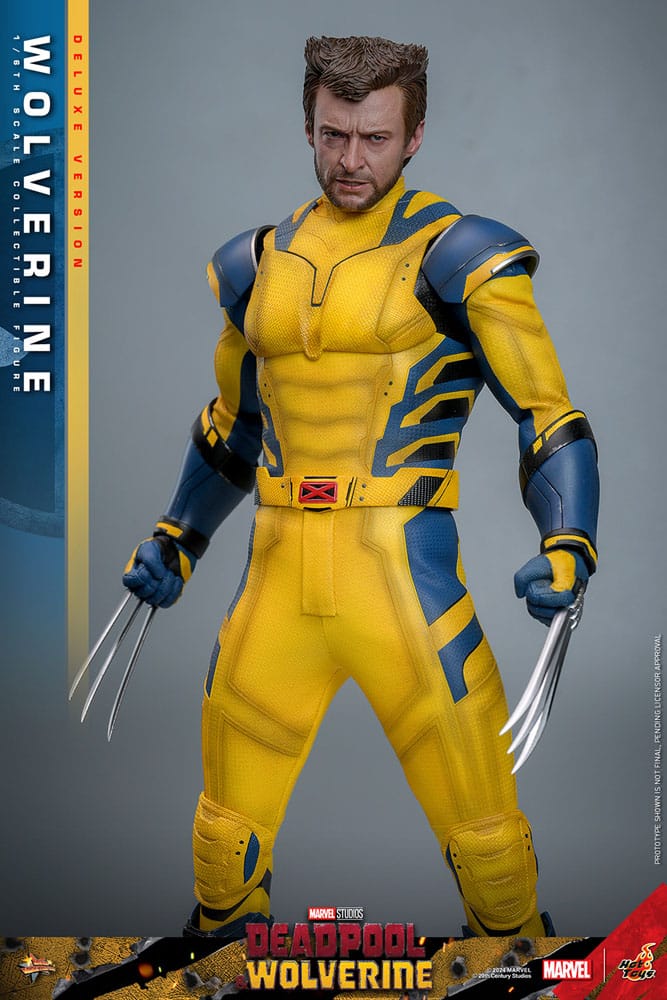 Deadpool & Wolverine Movie Masterpiece Action Figure Wolverine Deluxe Version Hot Toys
