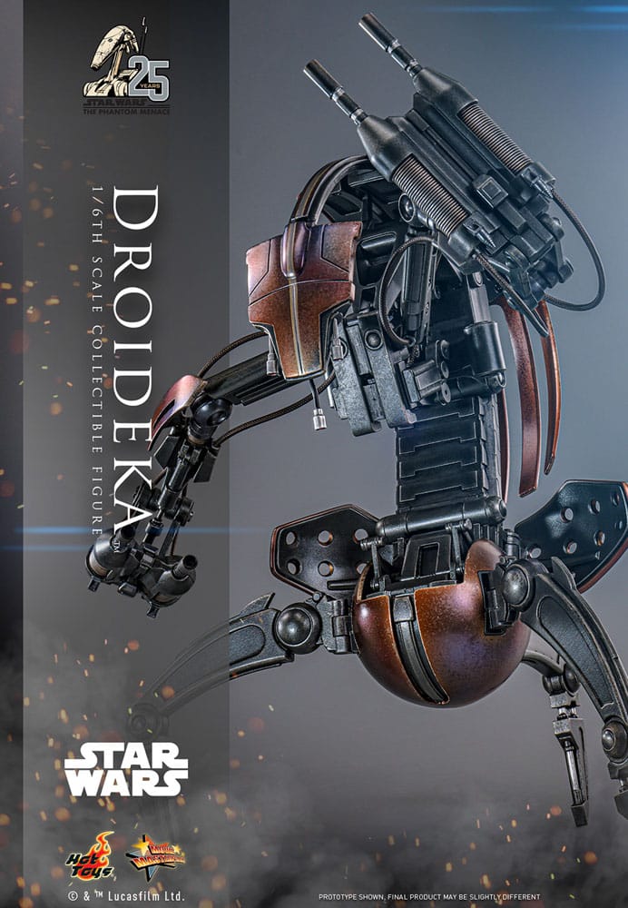 Star Wars Episode I Movie Masterpiece Action Figure Droideka Hot Toys