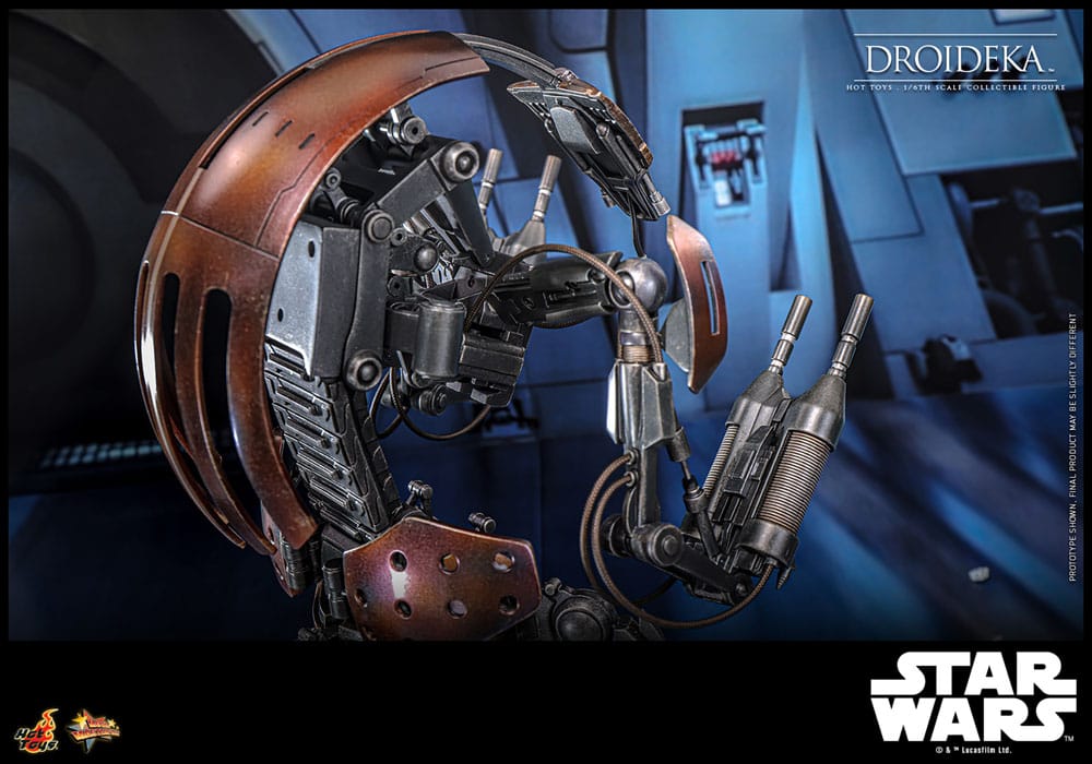 Star Wars Episode I Movie Masterpiece Action Figure Droideka Hot Toys