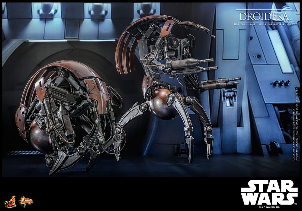 Star Wars Episode I Movie Masterpiece Action Figure Droideka Hot Toys