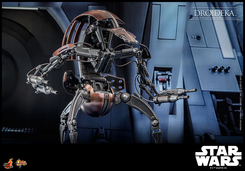 Star Wars Episode I Movie Masterpiece Action Figure Droideka Hot Toys