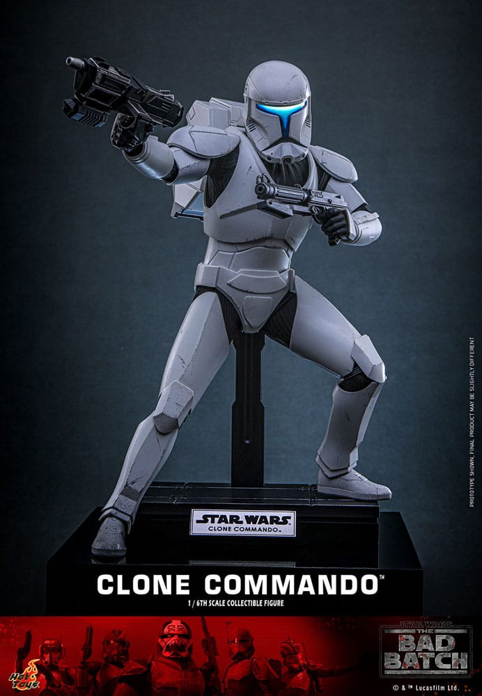 Star Wars The Bad Batch Action Figure Clone Commando Hot Toys