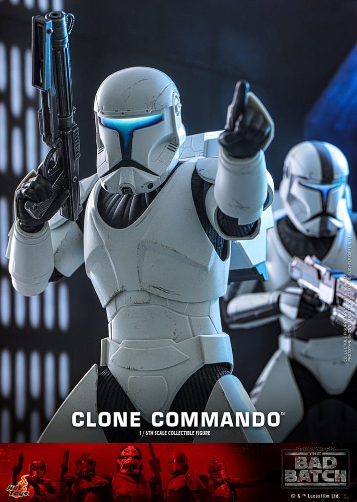Star Wars The Bad Batch Action Figure Clone Commando Hot Toys