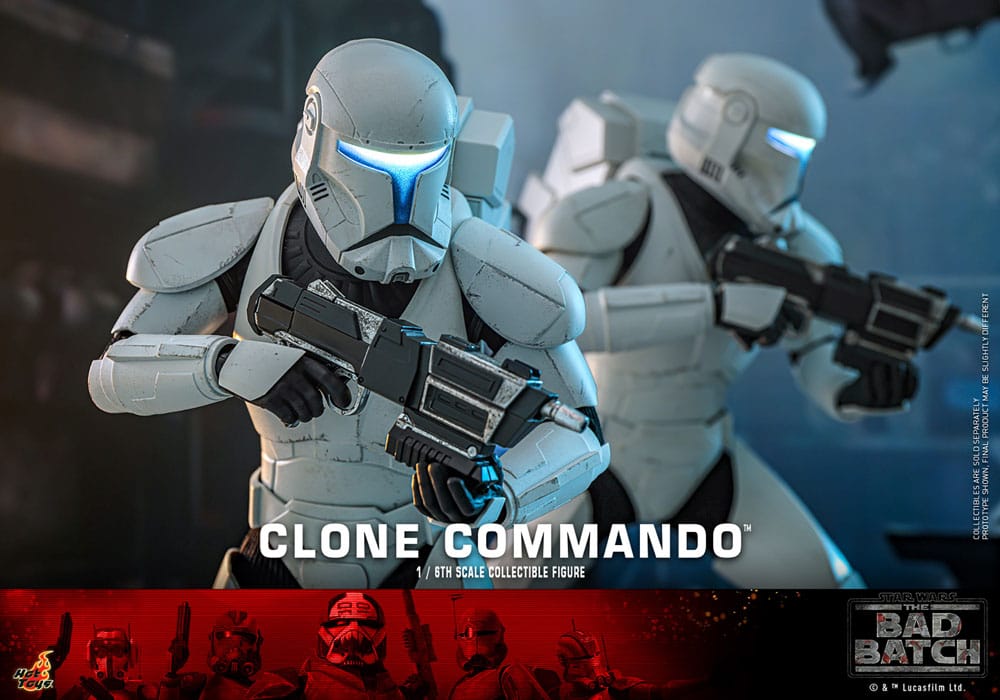 Star Wars The Bad Batch Action Figure Clone Commando Hot Toys