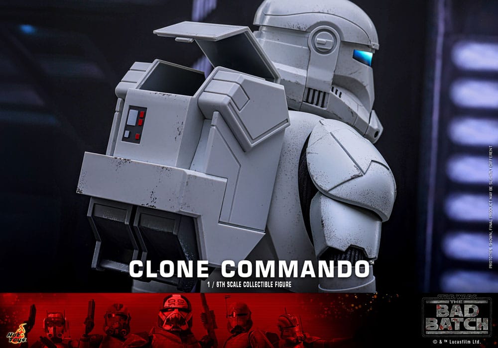 Star Wars The Bad Batch Action Figure Clone Commando Hot Toys
