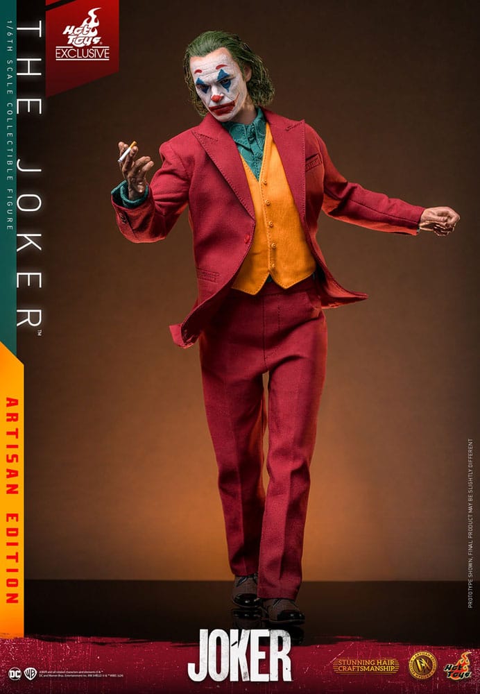 Joker Movie Masterpiece Action Figure The Joker Artisan Edition Hot Toys