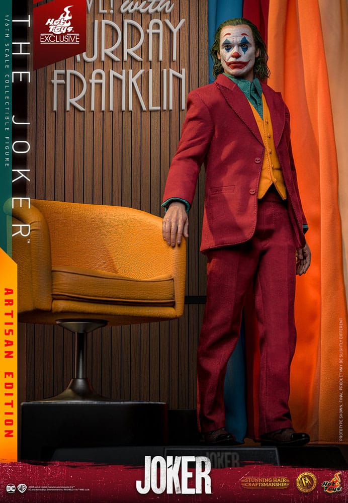 Joker Movie Masterpiece Action Figure The Joker Artisan Edition Hot Toys