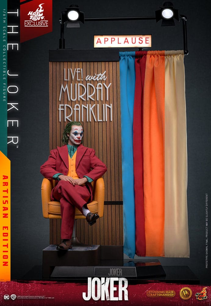 Joker Movie Masterpiece Action Figure The Joker Artisan Edition Hot Toys