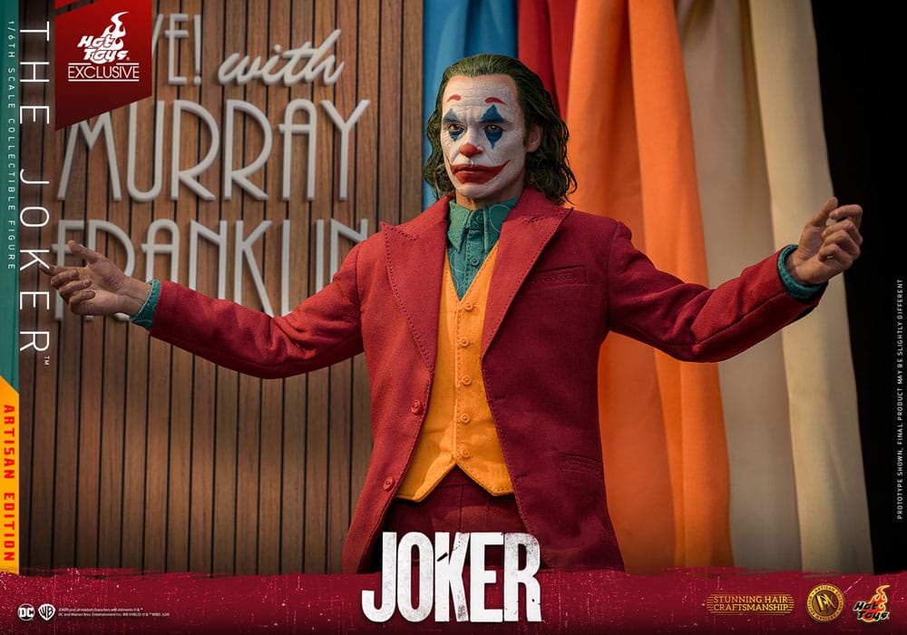 Joker Movie Masterpiece Action Figure The Joker Artisan Edition Hot Toys
