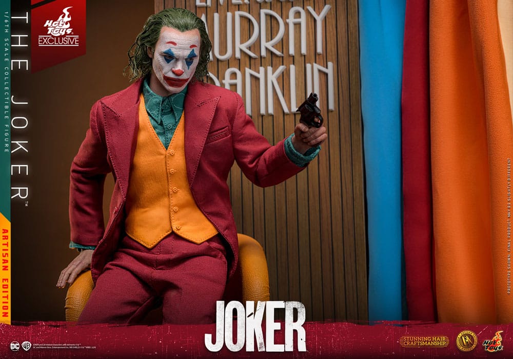Joker Movie Masterpiece Action Figure The Joker Artisan Edition Hot Toys