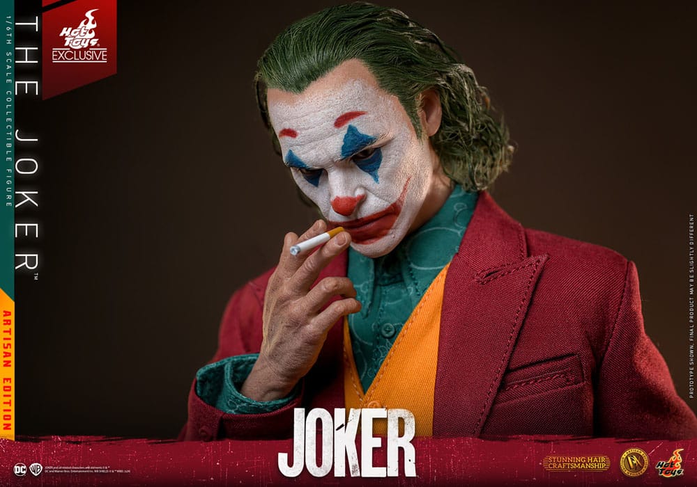 Joker Movie Masterpiece Action Figure The Joker Artisan Edition Hot Toys