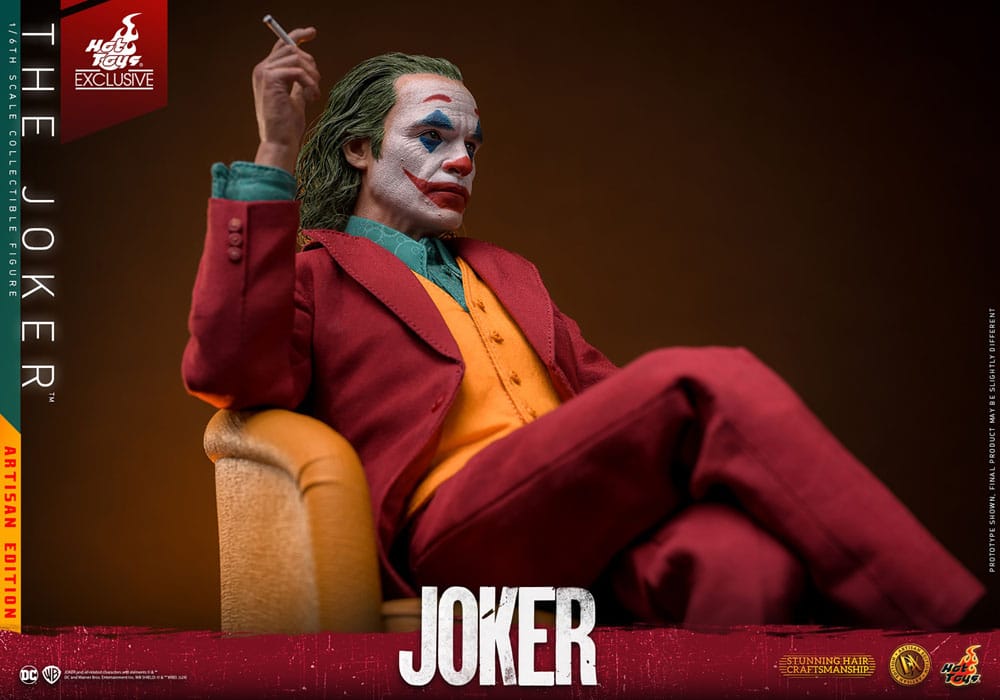 Joker Movie Masterpiece Action Figure The Joker Artisan Edition Hot Toys