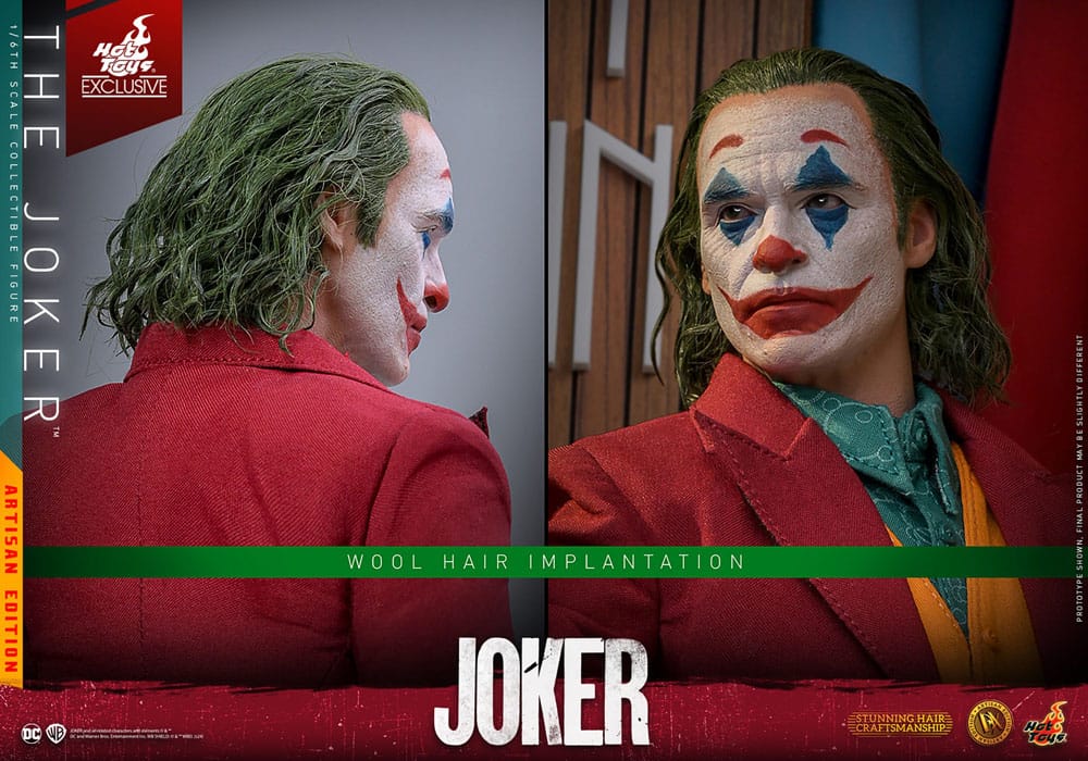 Joker Movie Masterpiece Action Figure The Joker Artisan Edition Hot Toys