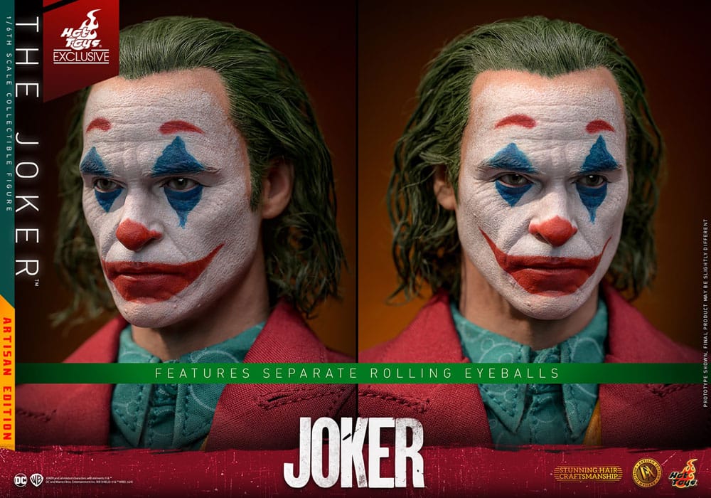 Joker Movie Masterpiece Action Figure The Joker Artisan Edition Hot Toys