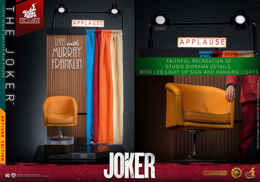 Joker Movie Masterpiece Action Figure The Joker Artisan Edition Hot Toys